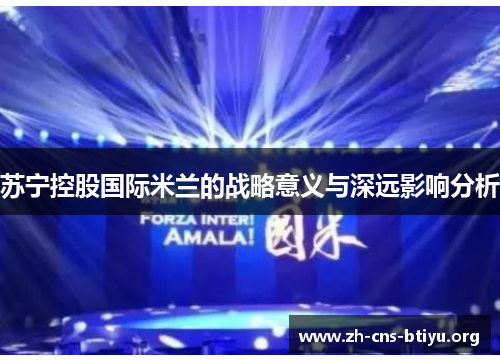 苏宁控股国际米兰的战略意义与深远影响分析 苏宁控股国际米兰的战略意义与深远影响分析
