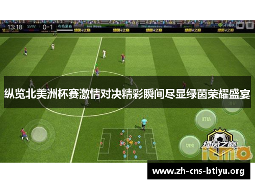 纵览北美洲杯赛激情对决精彩瞬间尽显绿茵荣耀盛宴